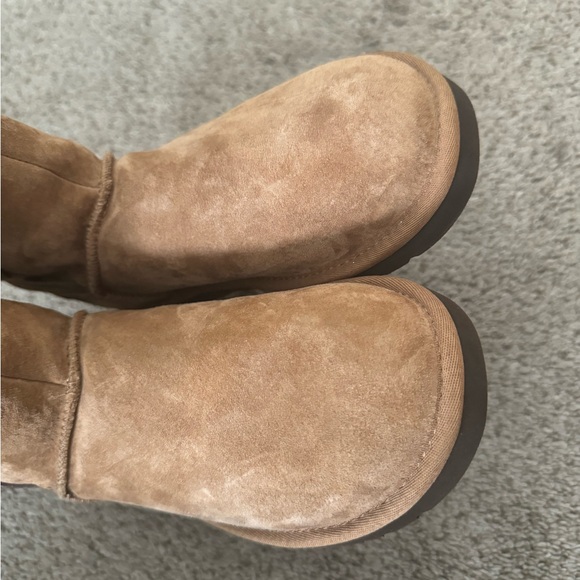 🆕 UGG Rosana tall chestnut fur boots - Picture 5 of 9
